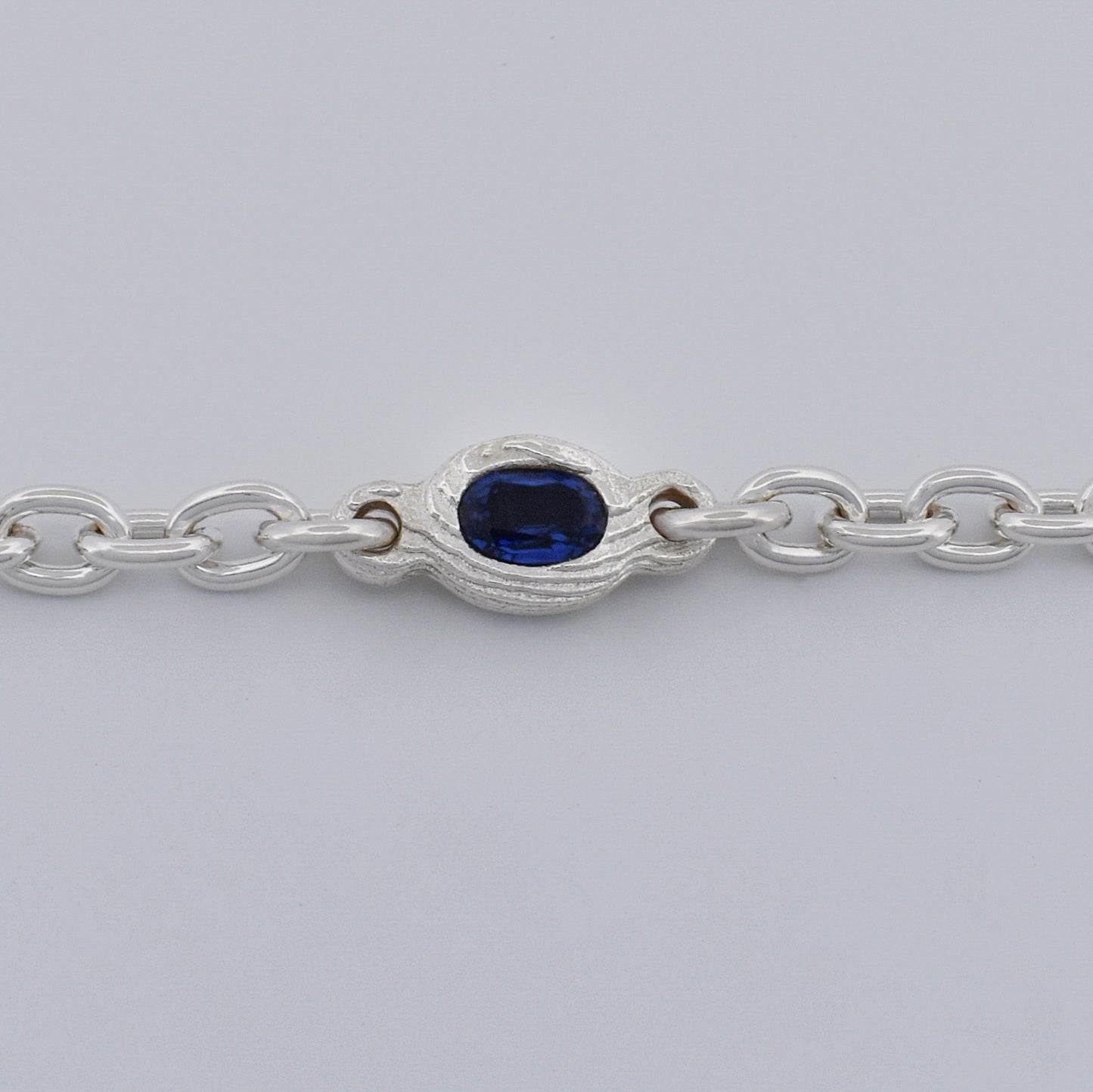SAPPHIRE CABLE CHAIN BRACELET