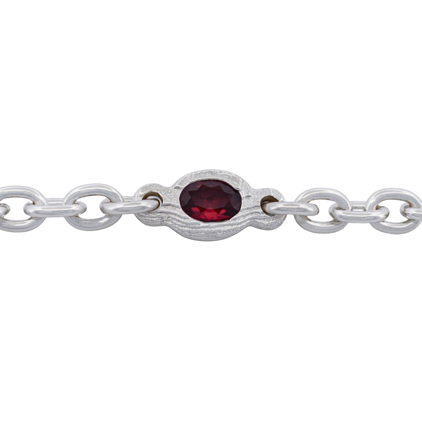 RUBY CABLE CHAIN BRACELET