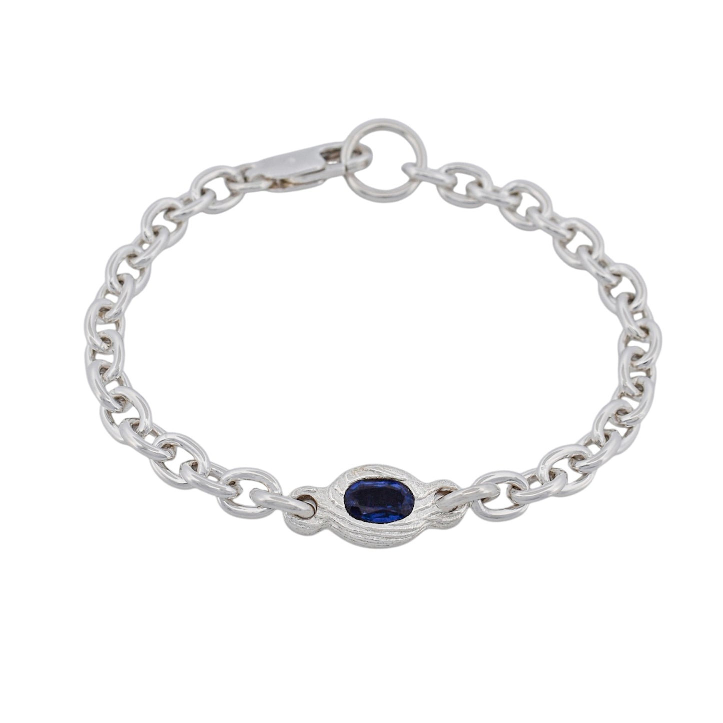 SAPPHIRE CABLE CHAIN BRACELET