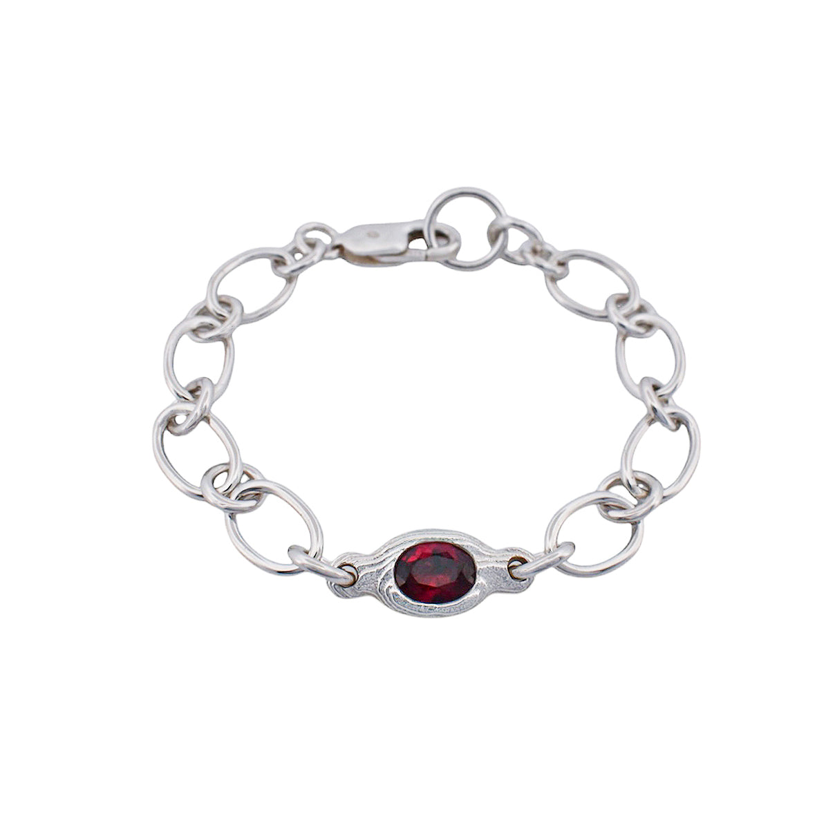 RUBY CHAIN LINK BRACELET