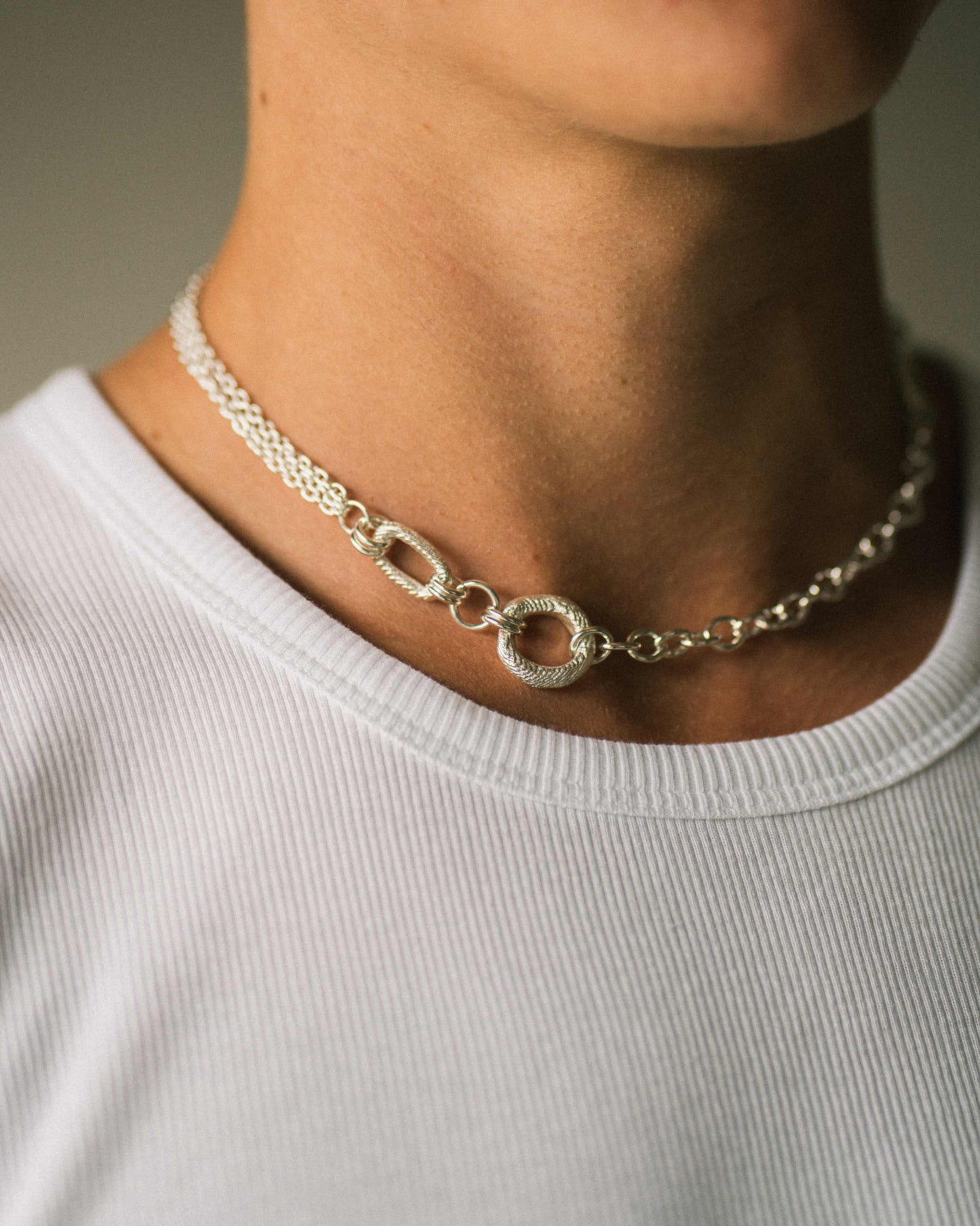 MIX MATCH CHAIN NECKLACE
