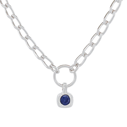 SAPPHIRE VESSEL NECKLACE