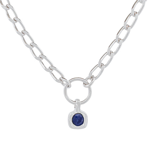 SAPPHIRE VESSEL NECKLACE