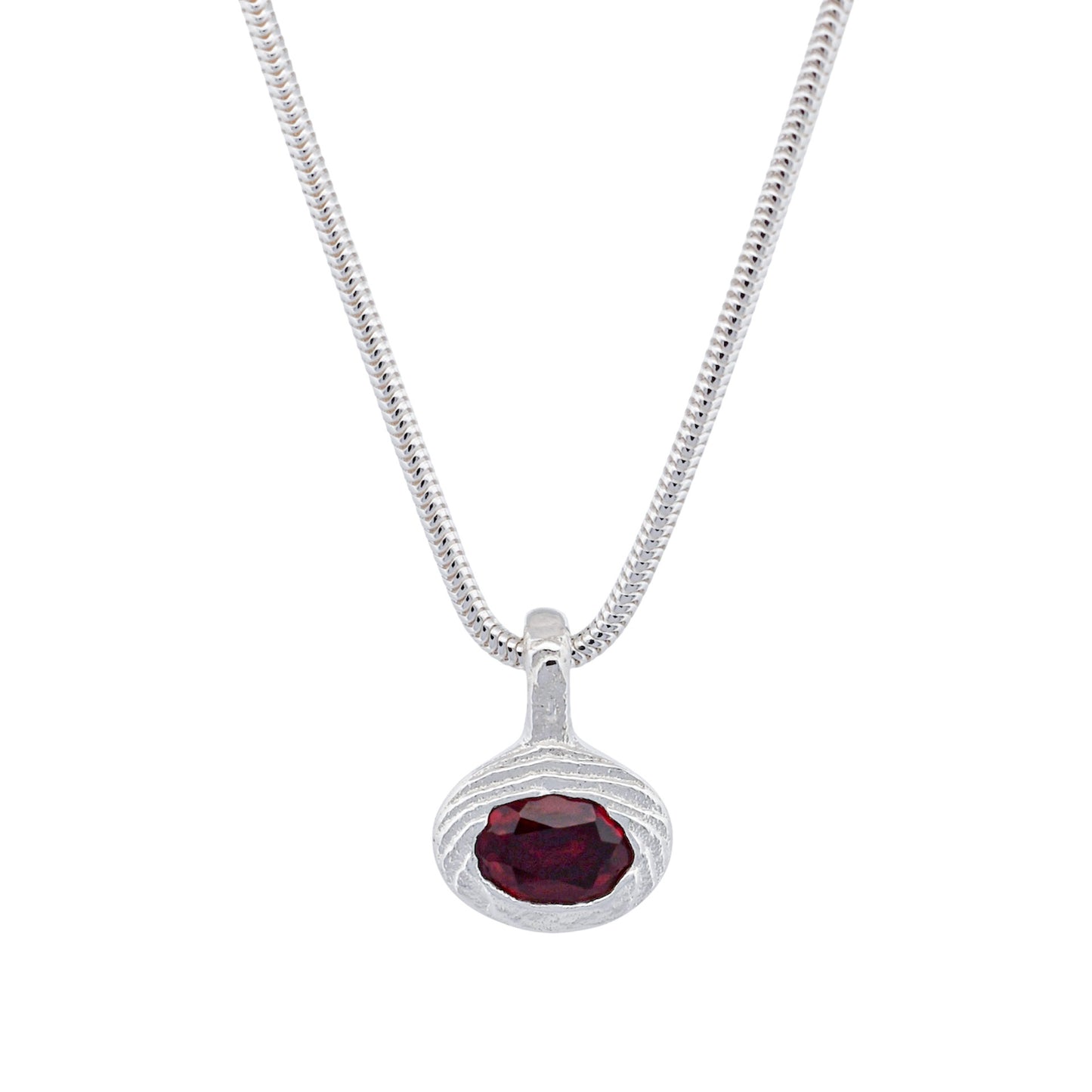 BURIED RUBY NECKLACE