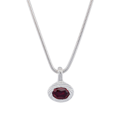 BURIED RUBY NECKLACE