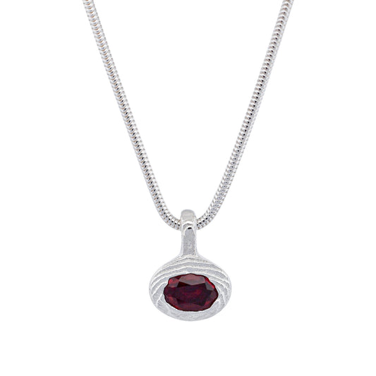 BURIED RUBY NECKLACE