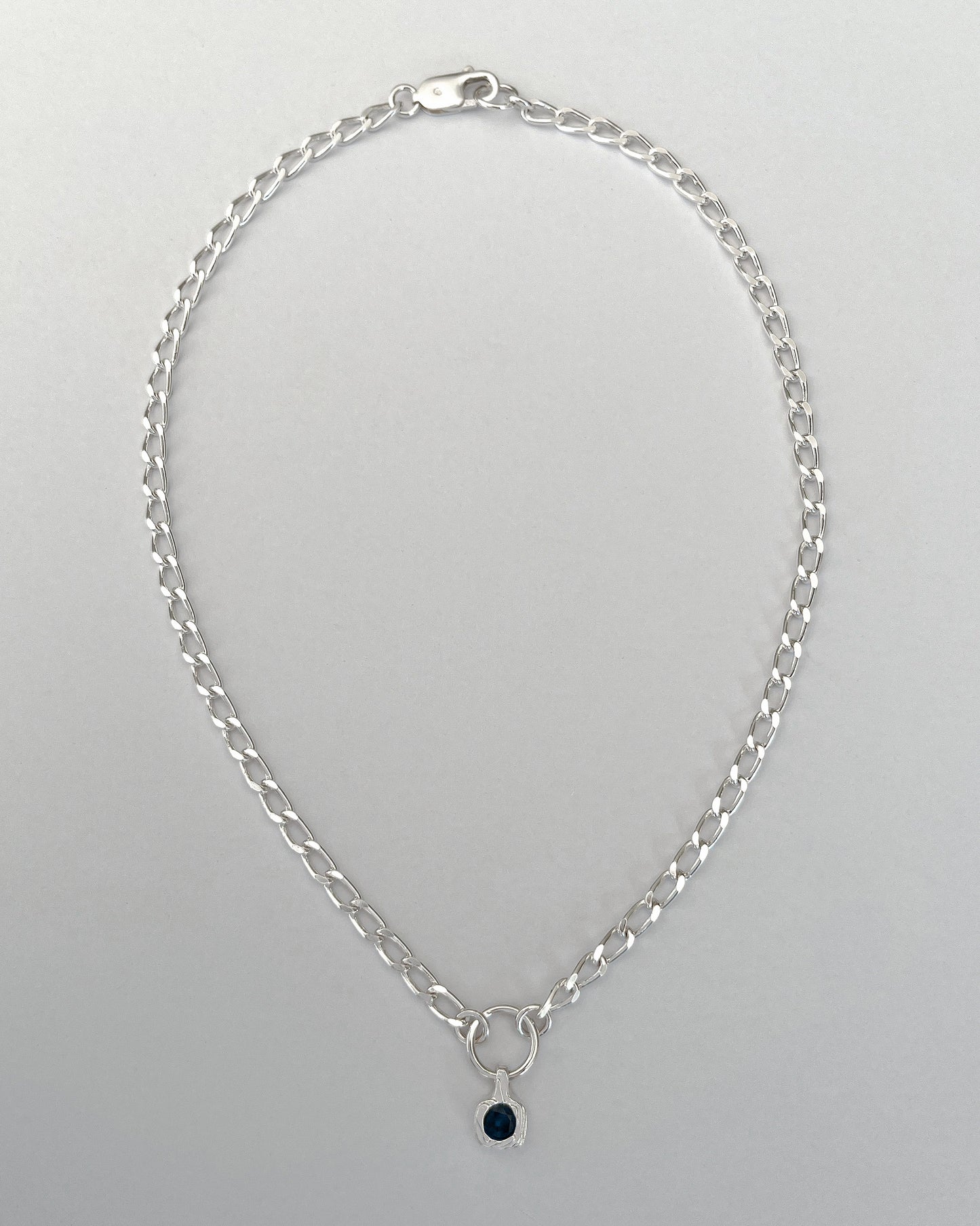 SAPPHIRE VESSEL NECKLACE