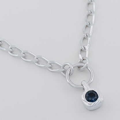 SAPPHIRE VESSEL NECKLACE