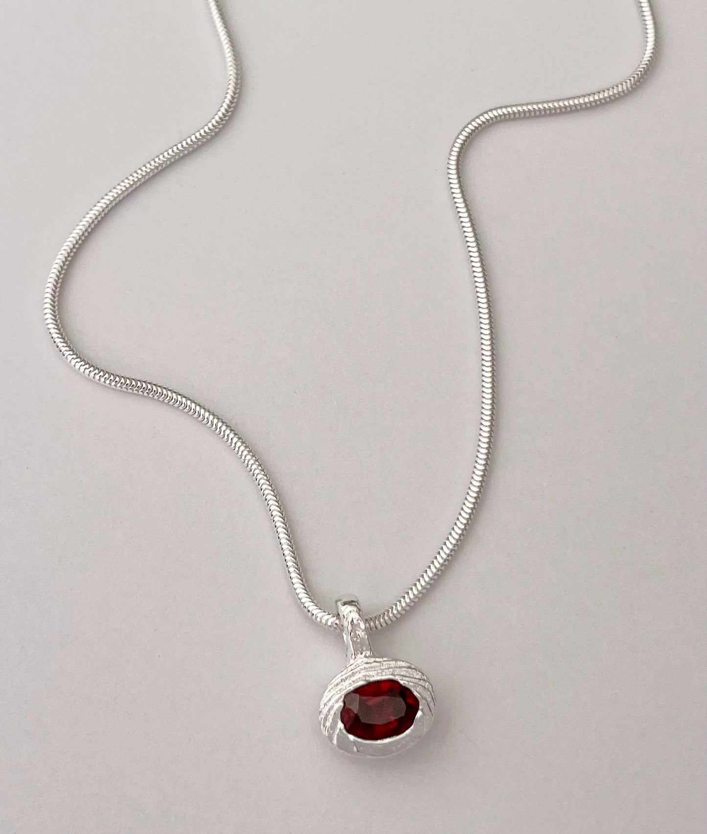 BURIED RUBY NECKLACE