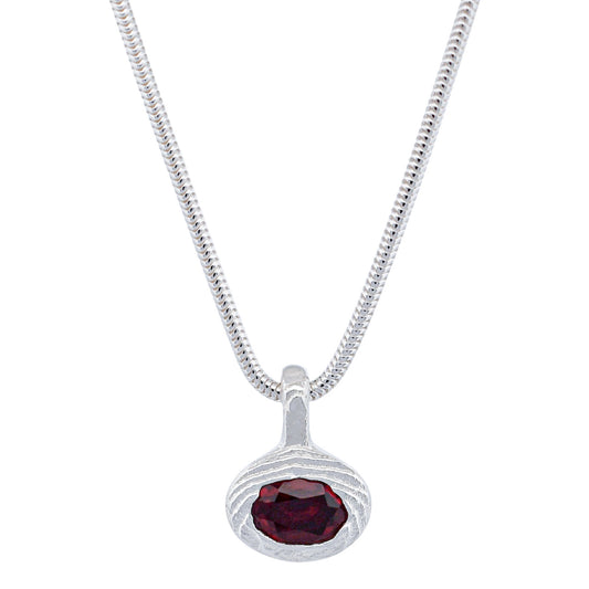 BURIED RUBY NECKLACE