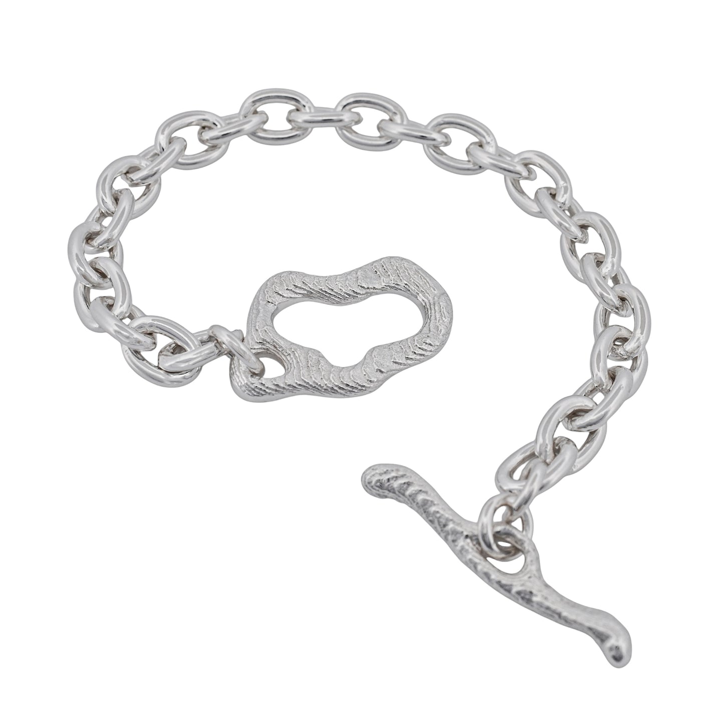 IRREGULAR TOGGLE CHAIN BRACELET