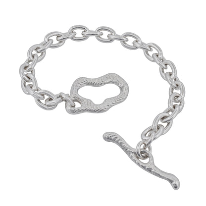 IRREGULAR TOGGLE CHAIN BRACELET