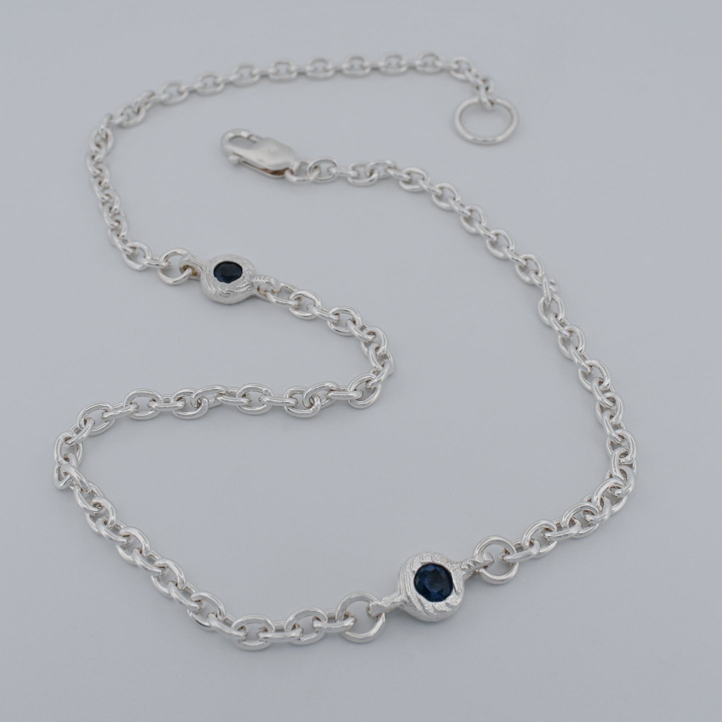 SAPPHIRE CORE CHAIN NECKLACE