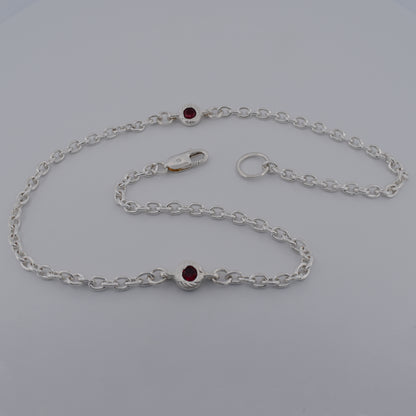 RUBY CORE CHAIN NECKLACE