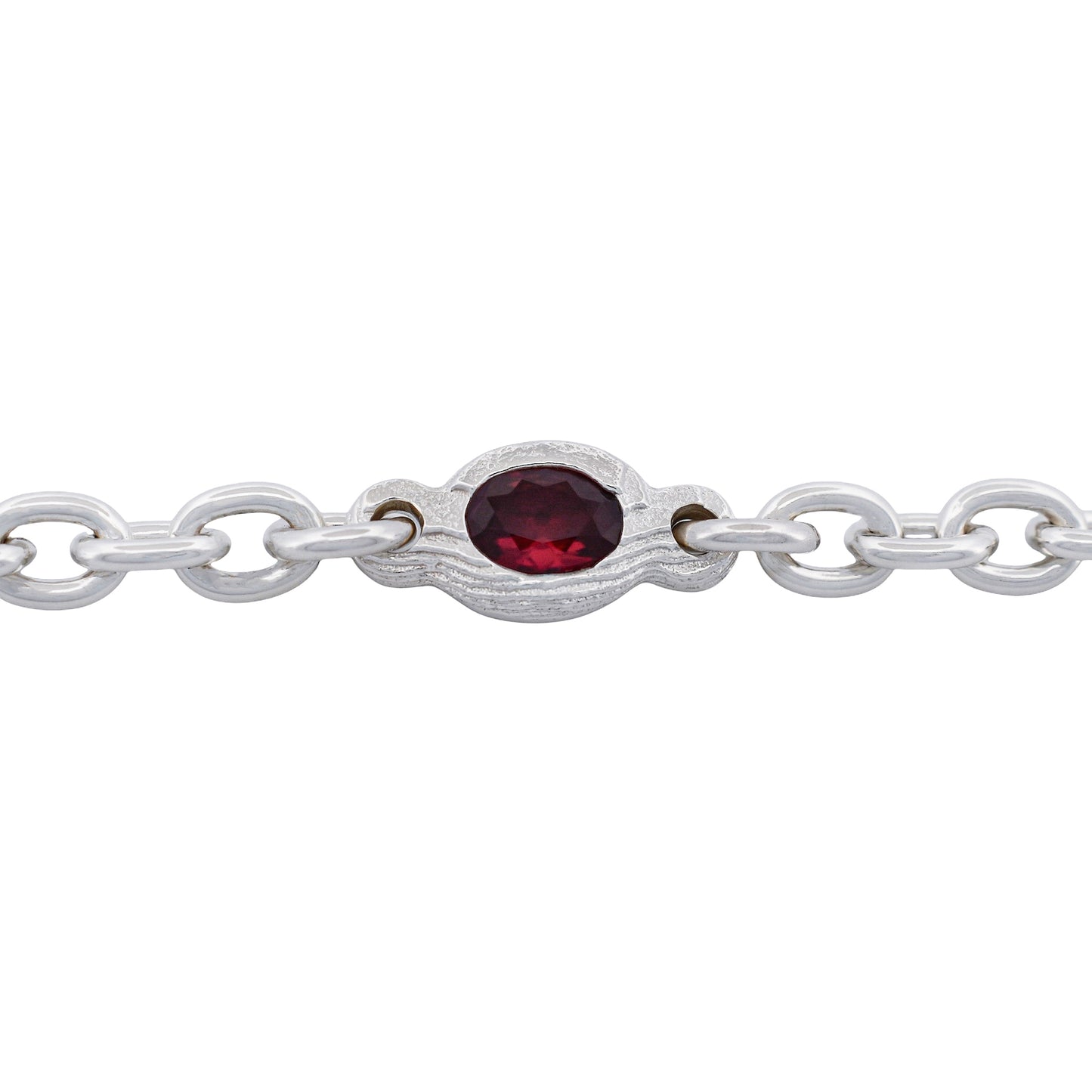 RUBY CABLE CHAIN BRACELET