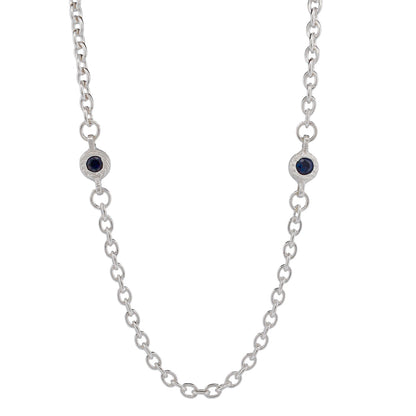 SAPPHIRE CORE CHAIN NECKLACE