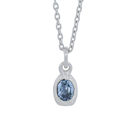 AQUAMARINE VESSEL PENDANT