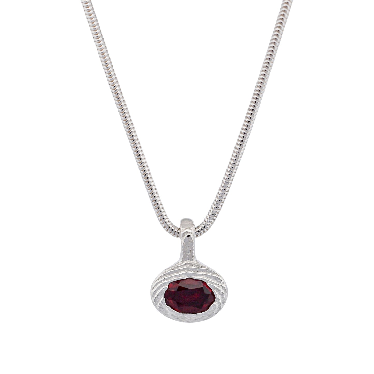 BURIED RUBY NECKLACE