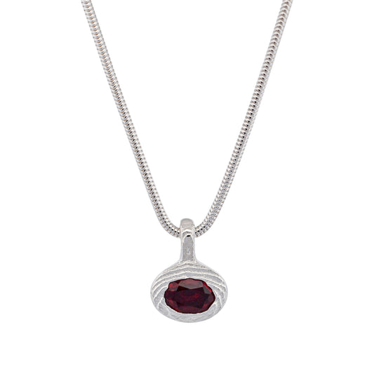 BURIED RUBY NECKLACE
