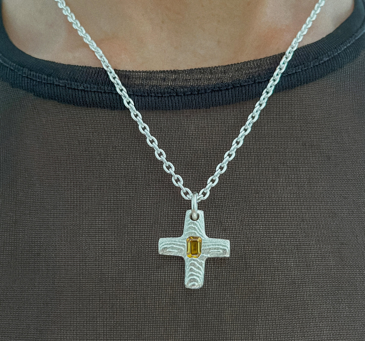 PLUS CROSS NECKLACE