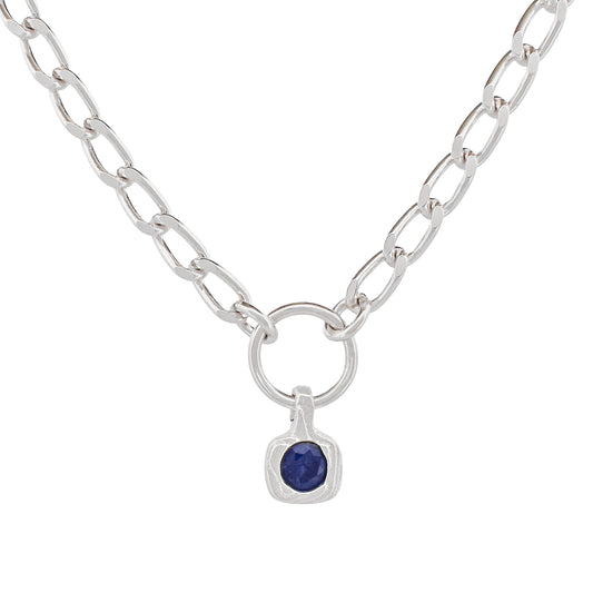 SAPPHIRE VESSEL NECKLACE