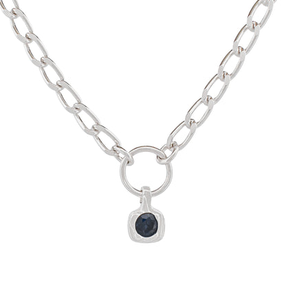 SAPPHIRE VESSEL NECKLACE