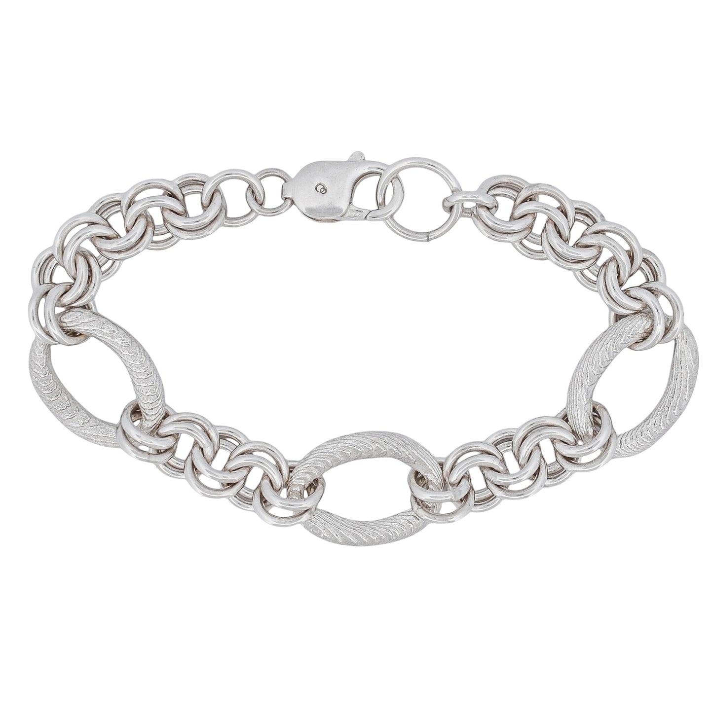 OVAL LINK CHAIN BRACELET