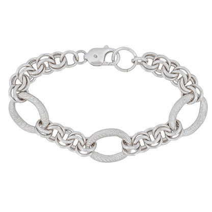OVAL LINK CHAIN BRACELET