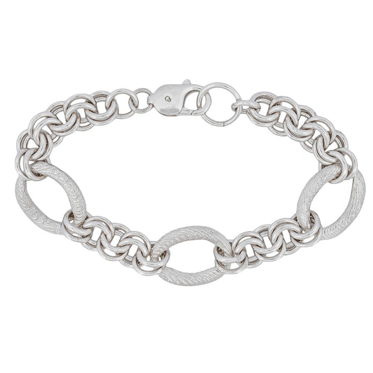 OVAL LINK CHAIN BRACELET